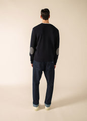 Cardigan Equipage (NAVY/ECUME)