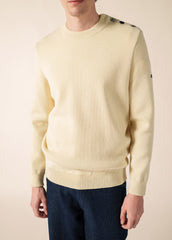 Pull marin Cancale Equipage (ECRU/MARINE)