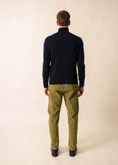 Pull col roulé Houat (NAVY)