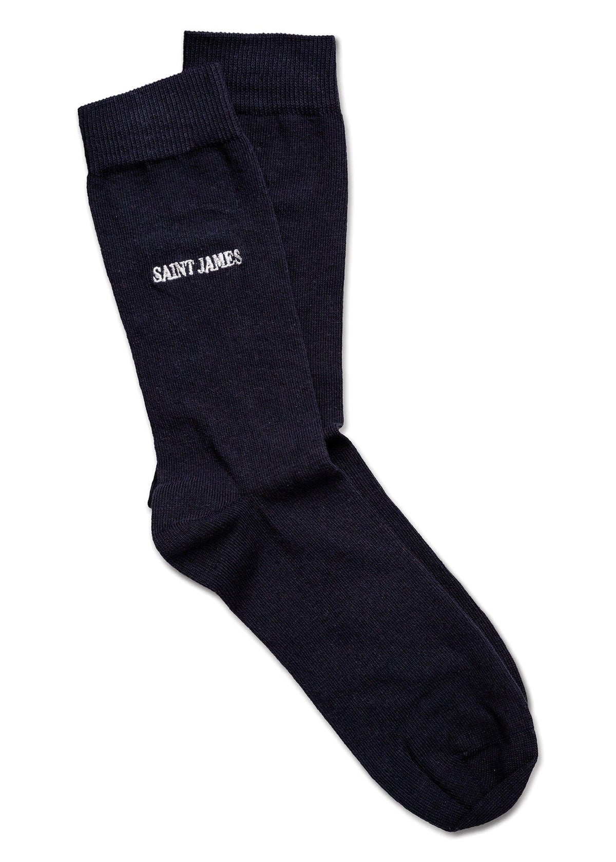 Chaussettes brodées (MARINE)