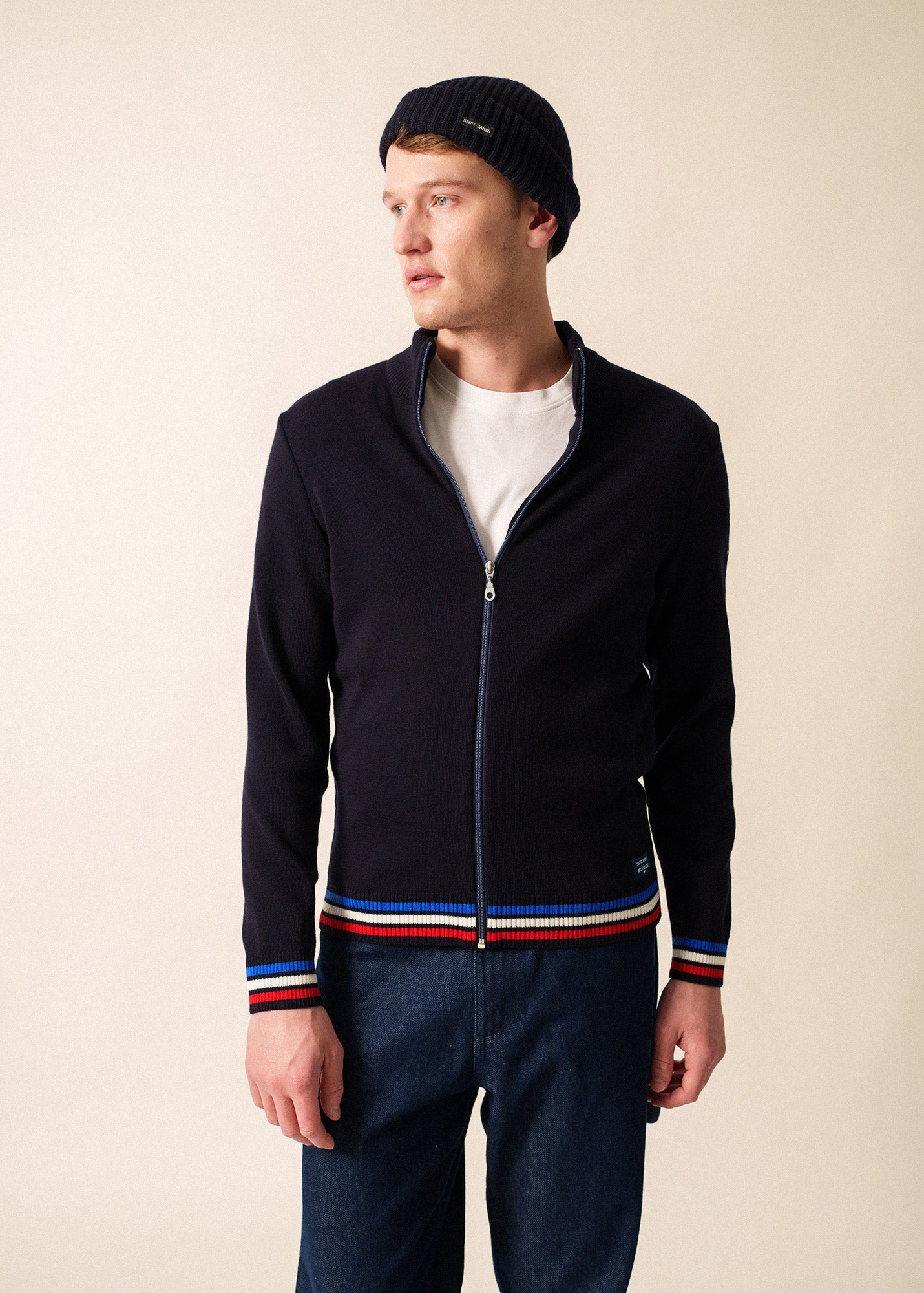 Gilet tricolore x l'Elysée (NAVY/MULTICO)