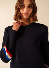 Pull Mondiovision x l'Elysée (NAVY/MULTICO)