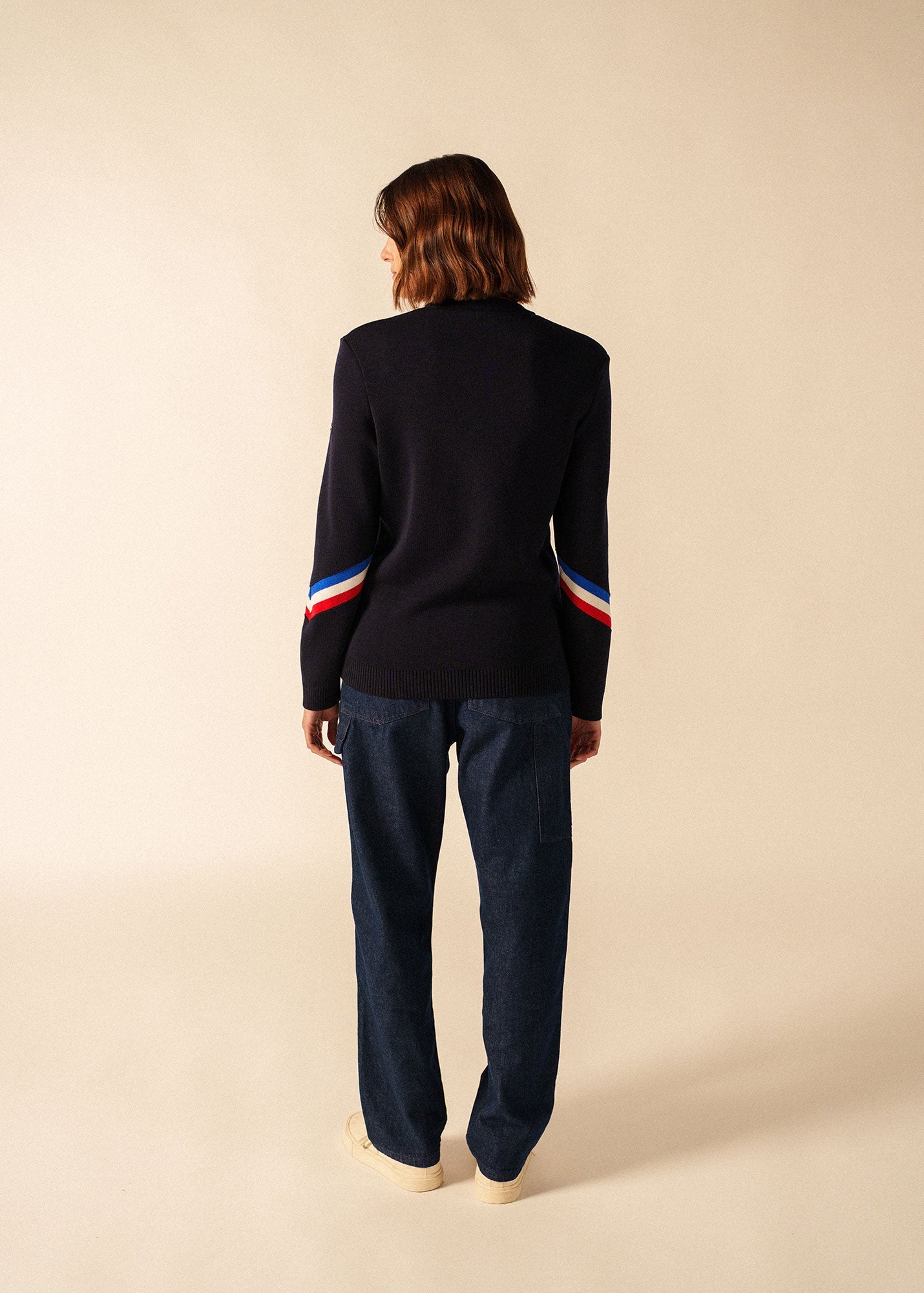Pull Mondiovision x l'Elysée (NAVY/MULTICO)