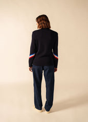 Pull Mondiovision x l'Elysée (NAVY/MULTICO)
