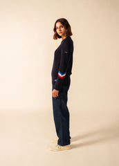 Pull Mondiovision x l'Elysée (NAVY/MULTICO)