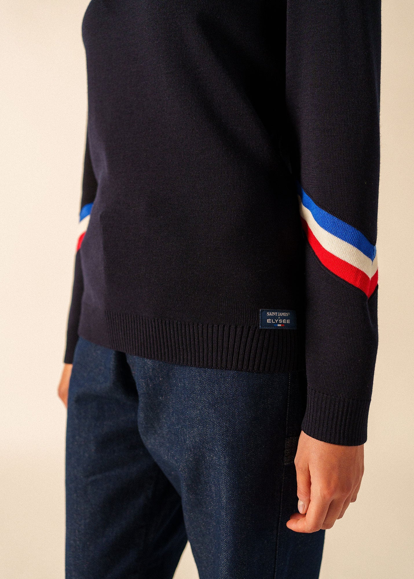 Pull Mondiovision x l'Elysée (NAVY/MULTICO)
