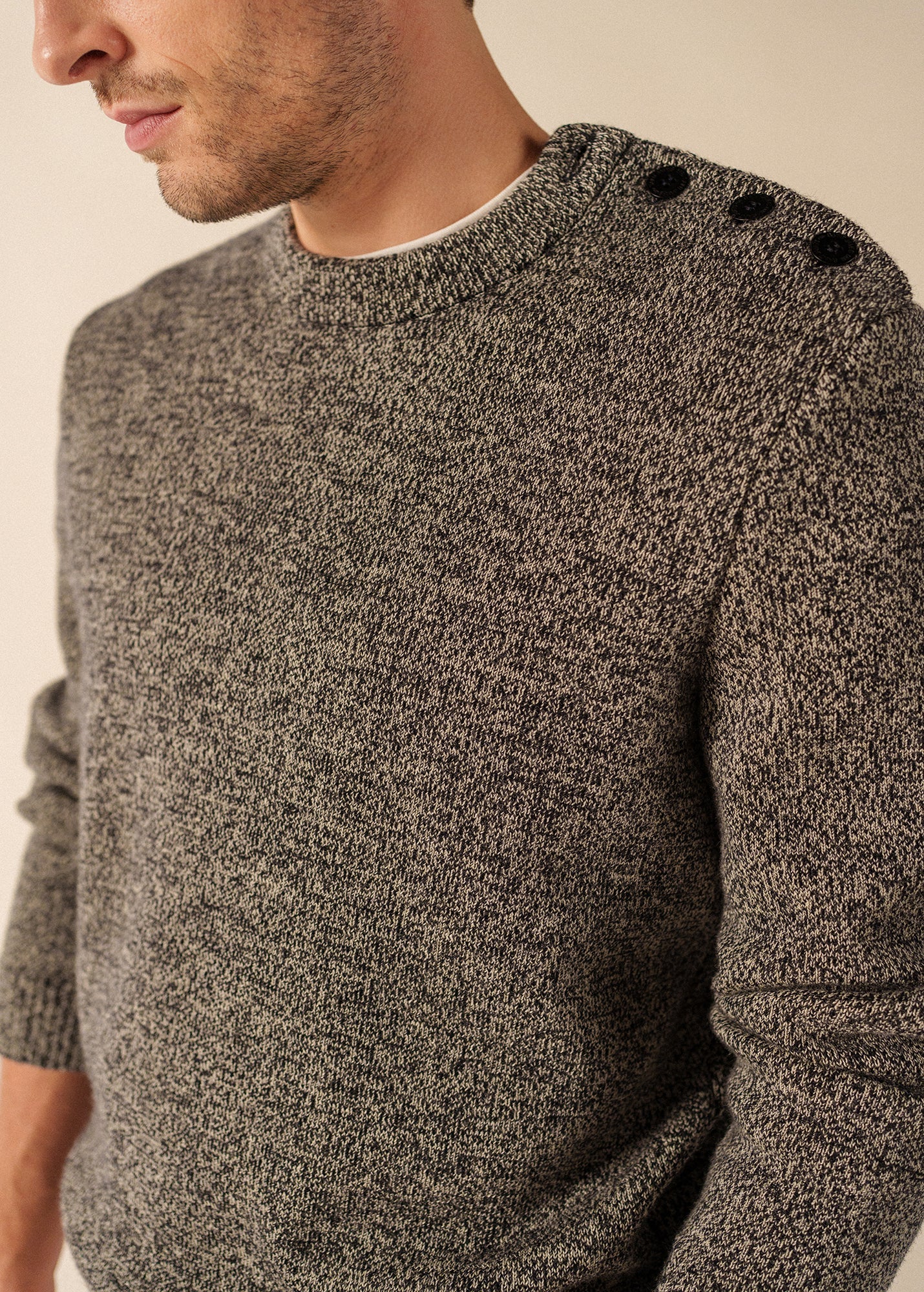 Pull marin Cancale (NAVY/ECRU)