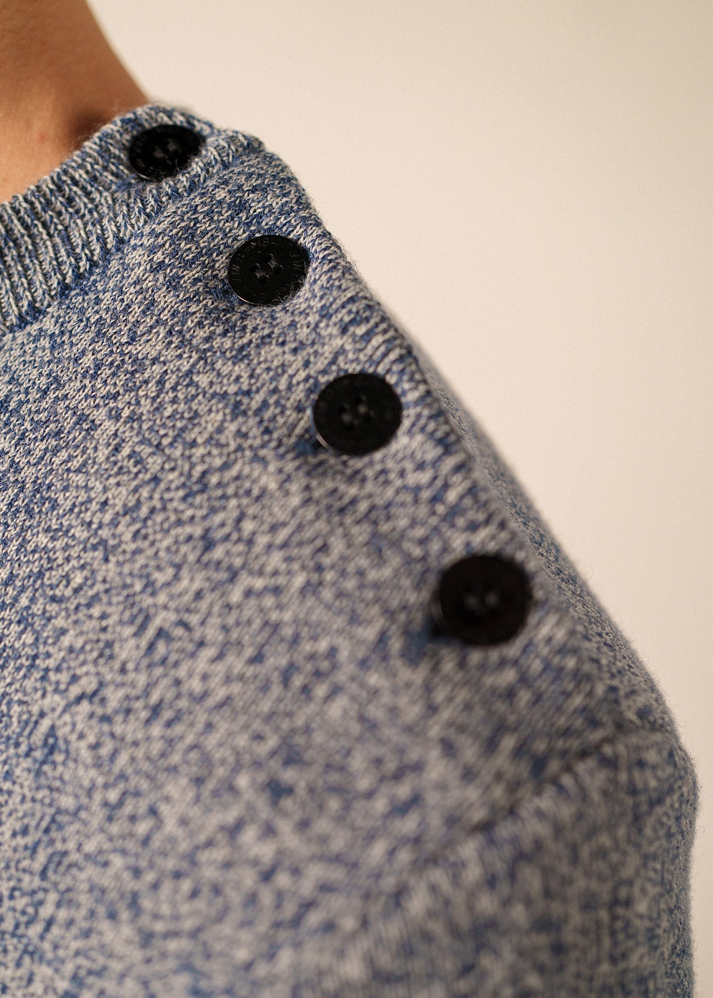 Pull marin Cancale (JEAN/ECRU)