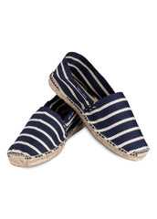 Espadrilles rayées (MARINE/BLANC)