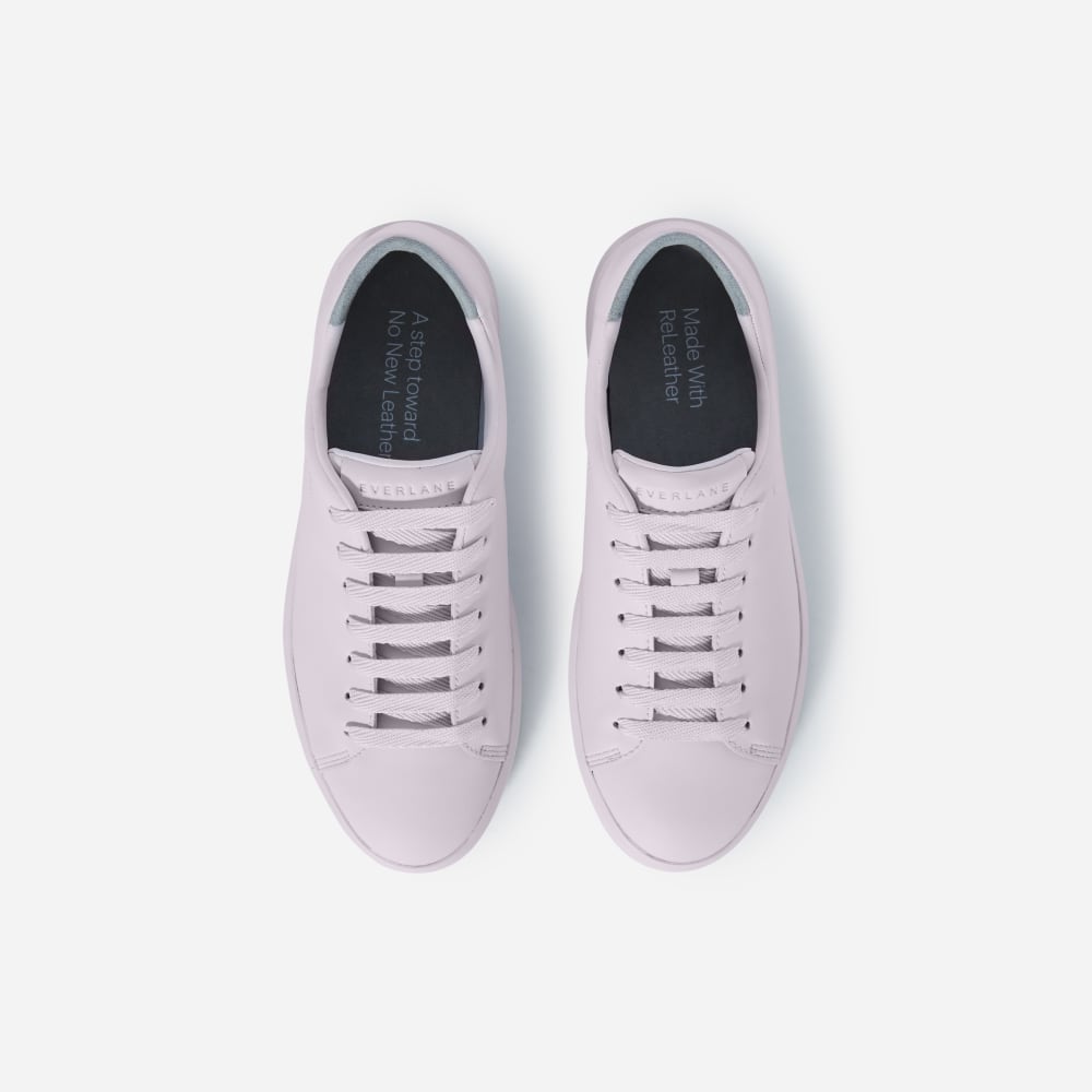 The ReLeather搴?Tennis Shoe | Orchid