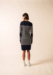 Robe Grande Marée (NAVY/ECUME)