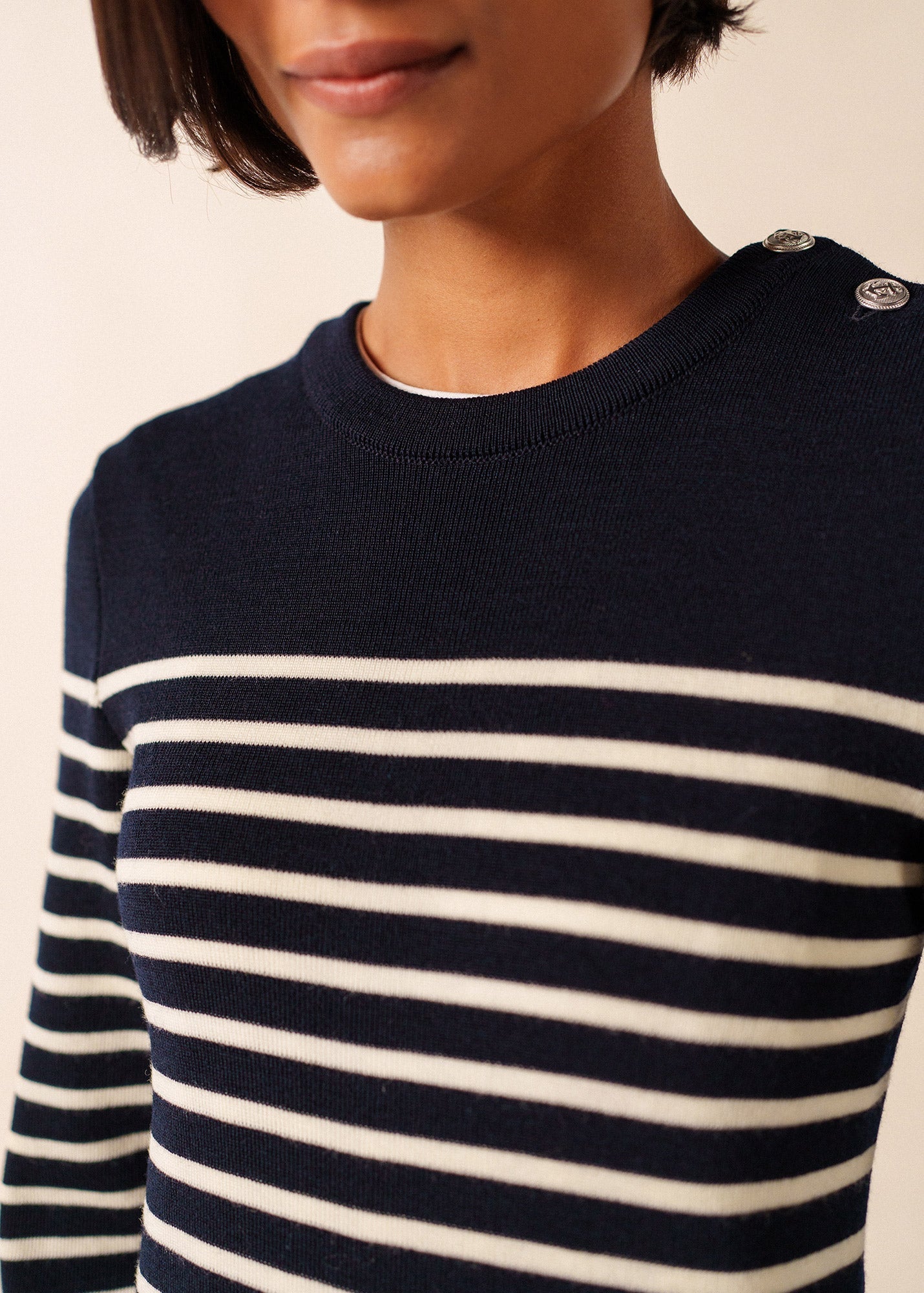 Robe Grande Marée (NAVY/ECUME)