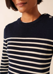 Robe Grande Marée (NAVY/ECUME)