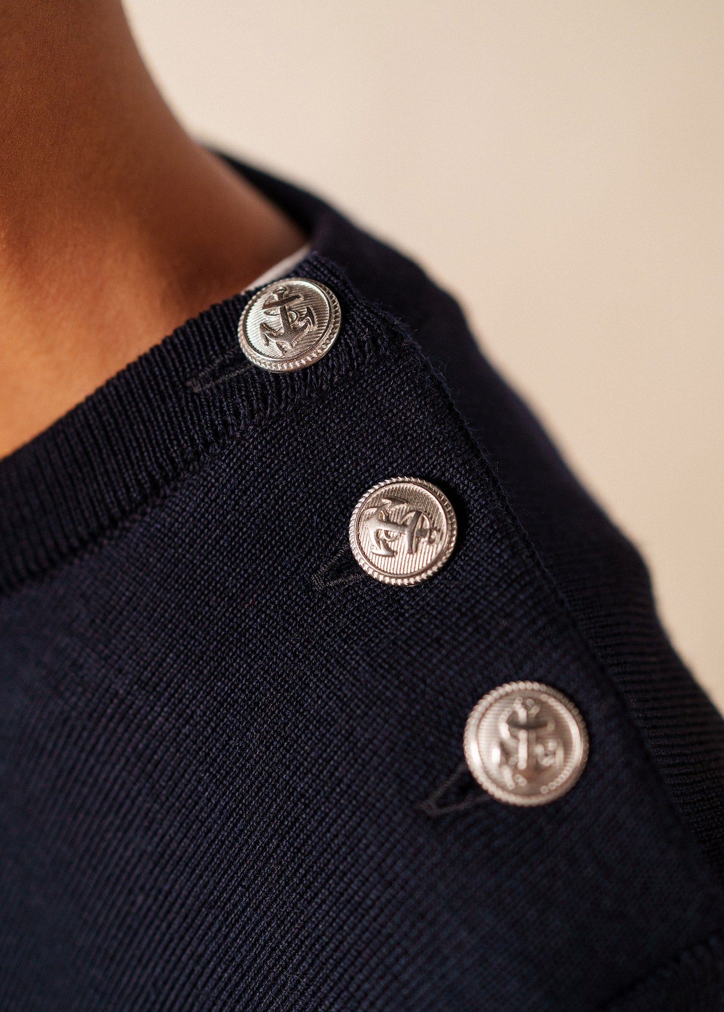 Robe Grande Marée (NAVY/ECUME)