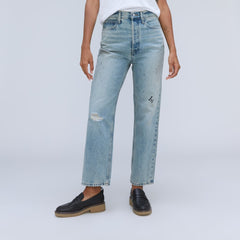 The Rigid Way-High搴?Jean | Paint Splatter | 27.5" Inseam