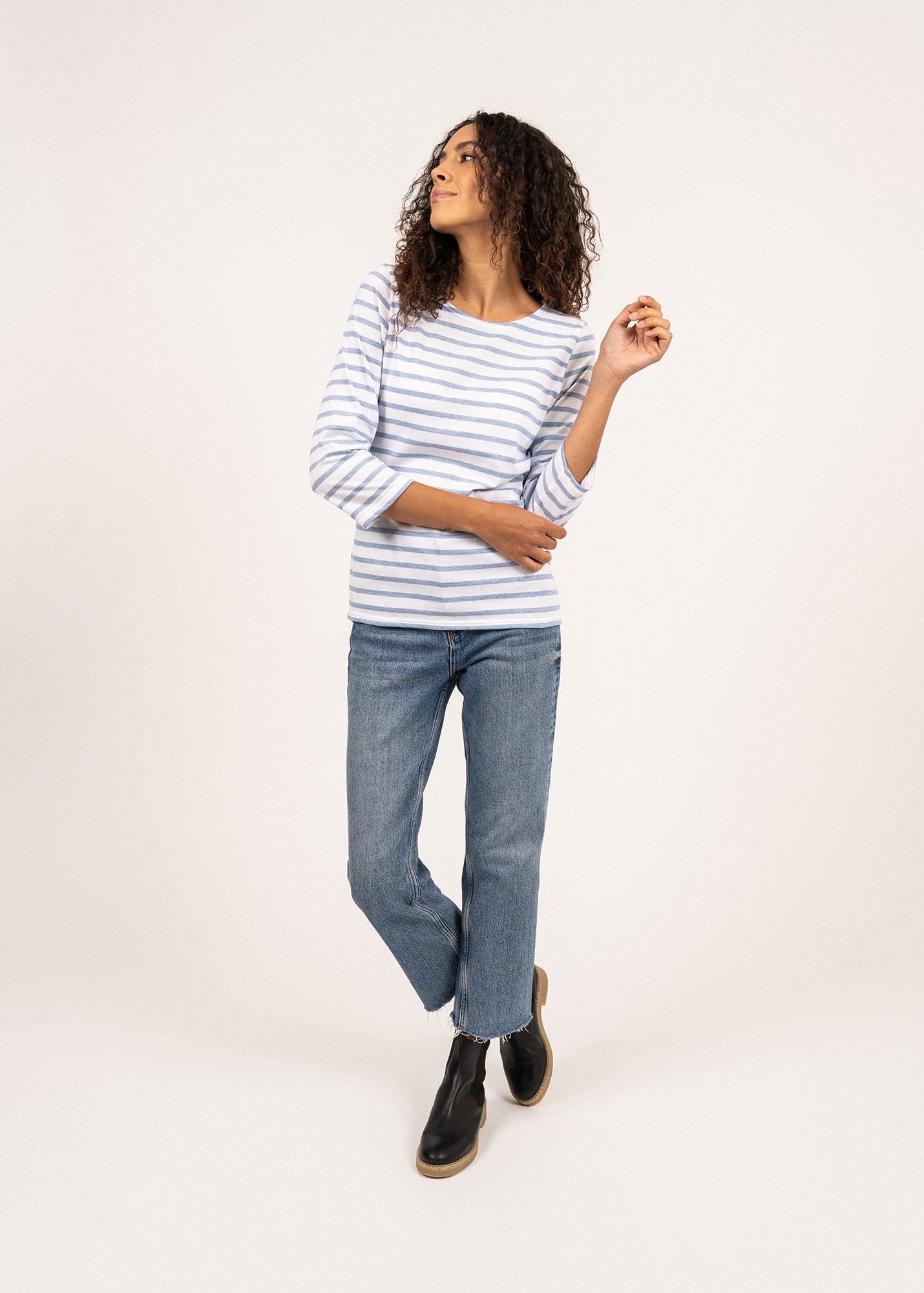 Marinière Galathée (NEIGE/DENIM)
