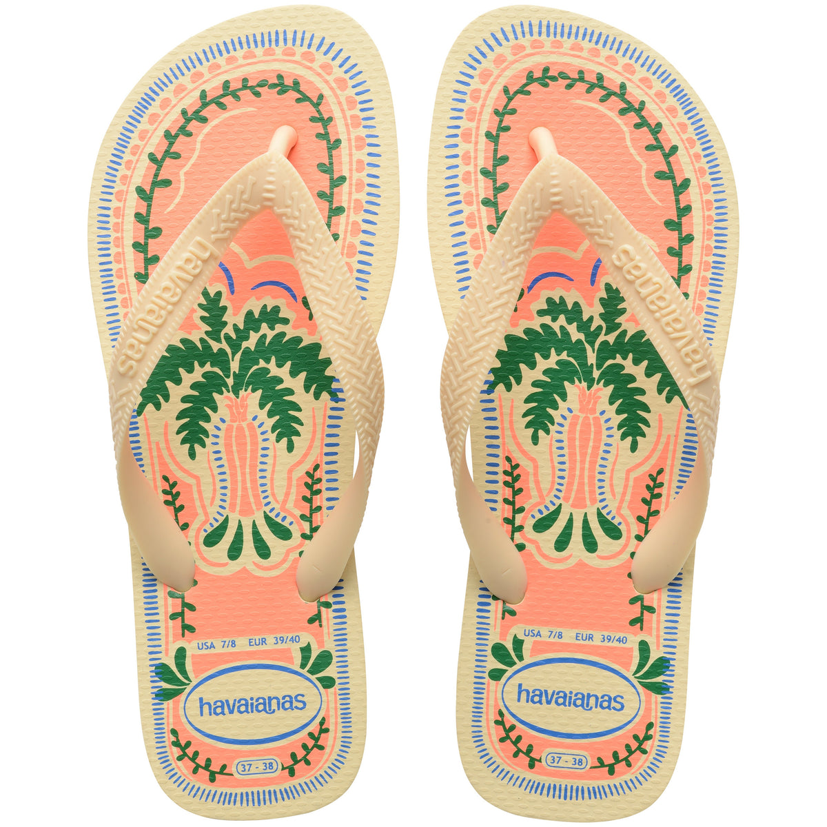 Women's Top Summer Vibes Flip Flops