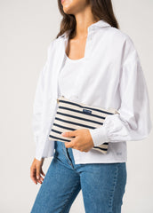 Pochette Méridien (ECRU/MARINE)