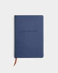 Saintjamesa x Peace & Quiet Leather Journal | Navy