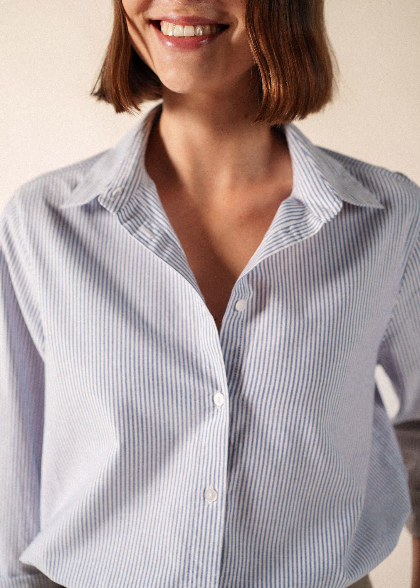 Chemise Léna (BLANC/BLEU)