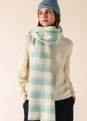 Foulard à carreaux (DOUX RELIEF)