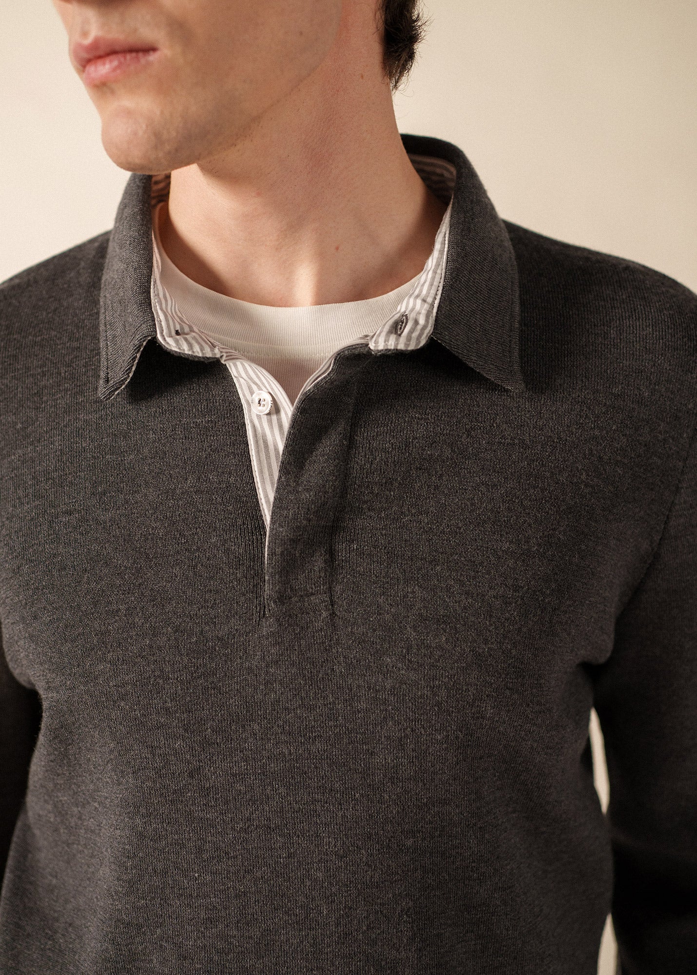 Pull Baden (GRIS FONCE)