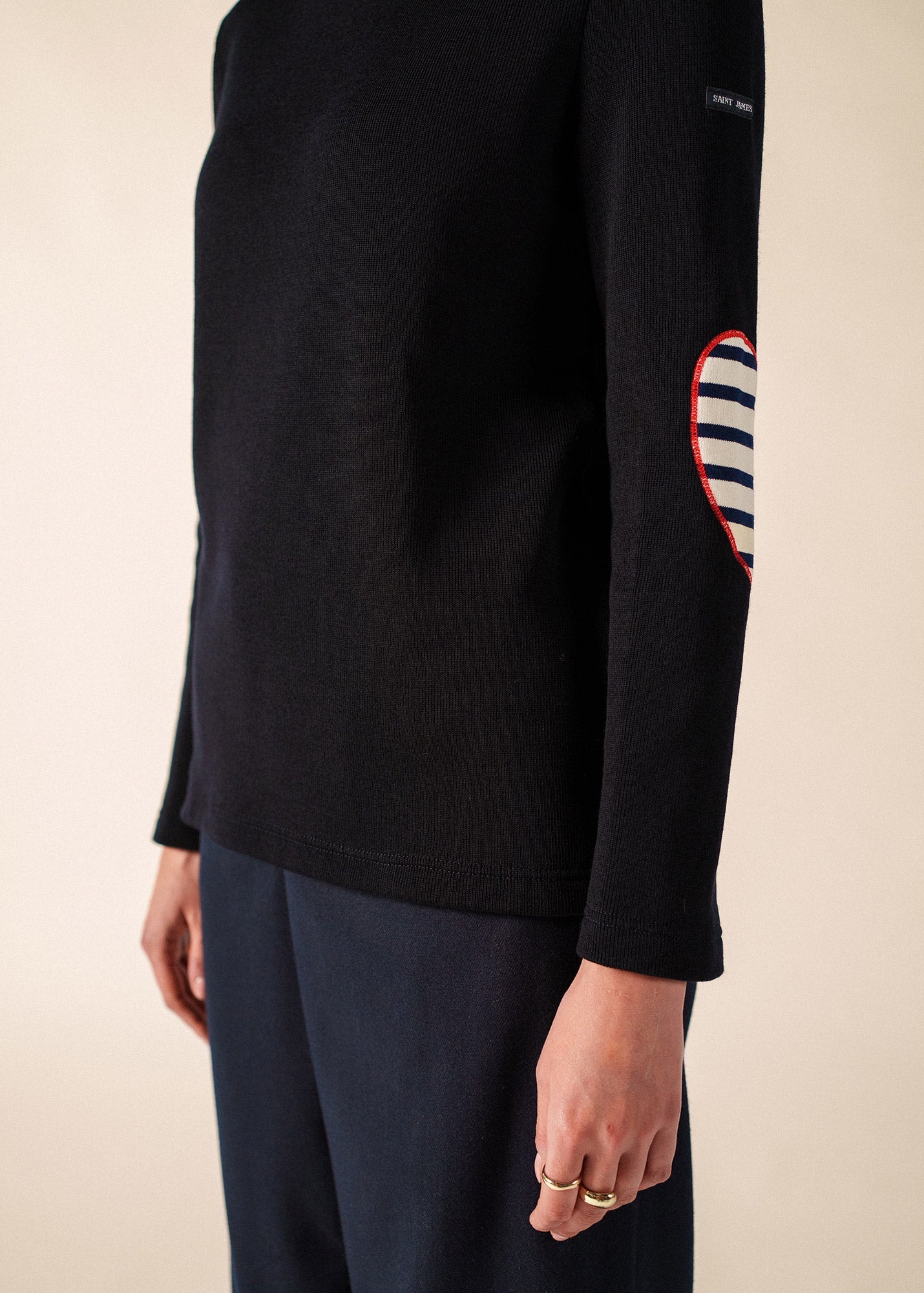 Pull Vaujany (NAVY/ECRU/TULIPE)