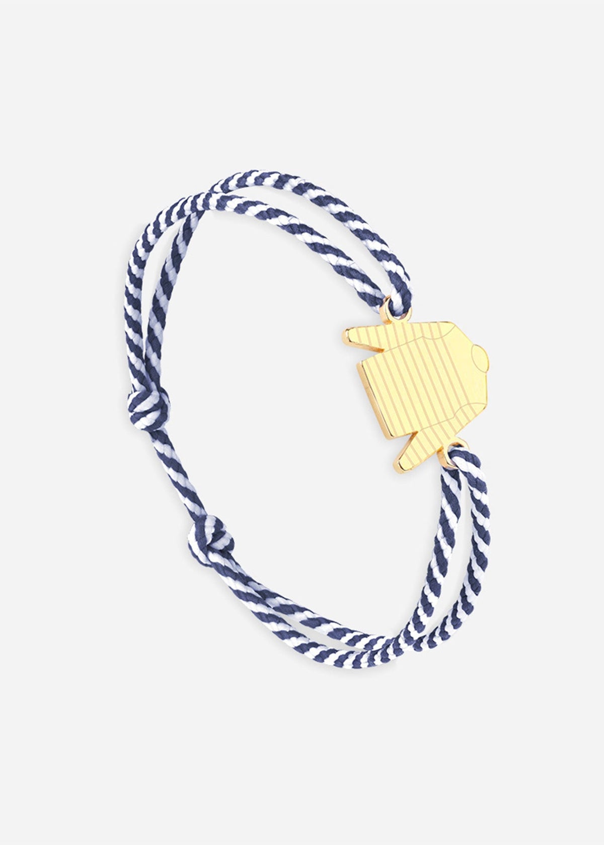 Bracelet Marinière x Le Vent à la Française (OR/RAYE BLANC/MARINE)