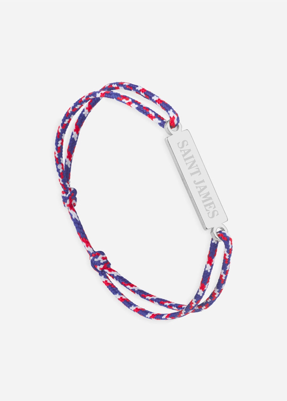 Bracelet Logo x Le Vent à la Française (ARGENT/TRICOLORE)