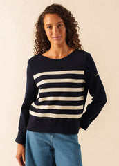 Pull Marseillan (NAVY/BLANC)