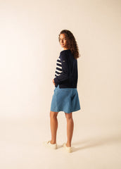 Pull Marseillan (NAVY/BLANC)