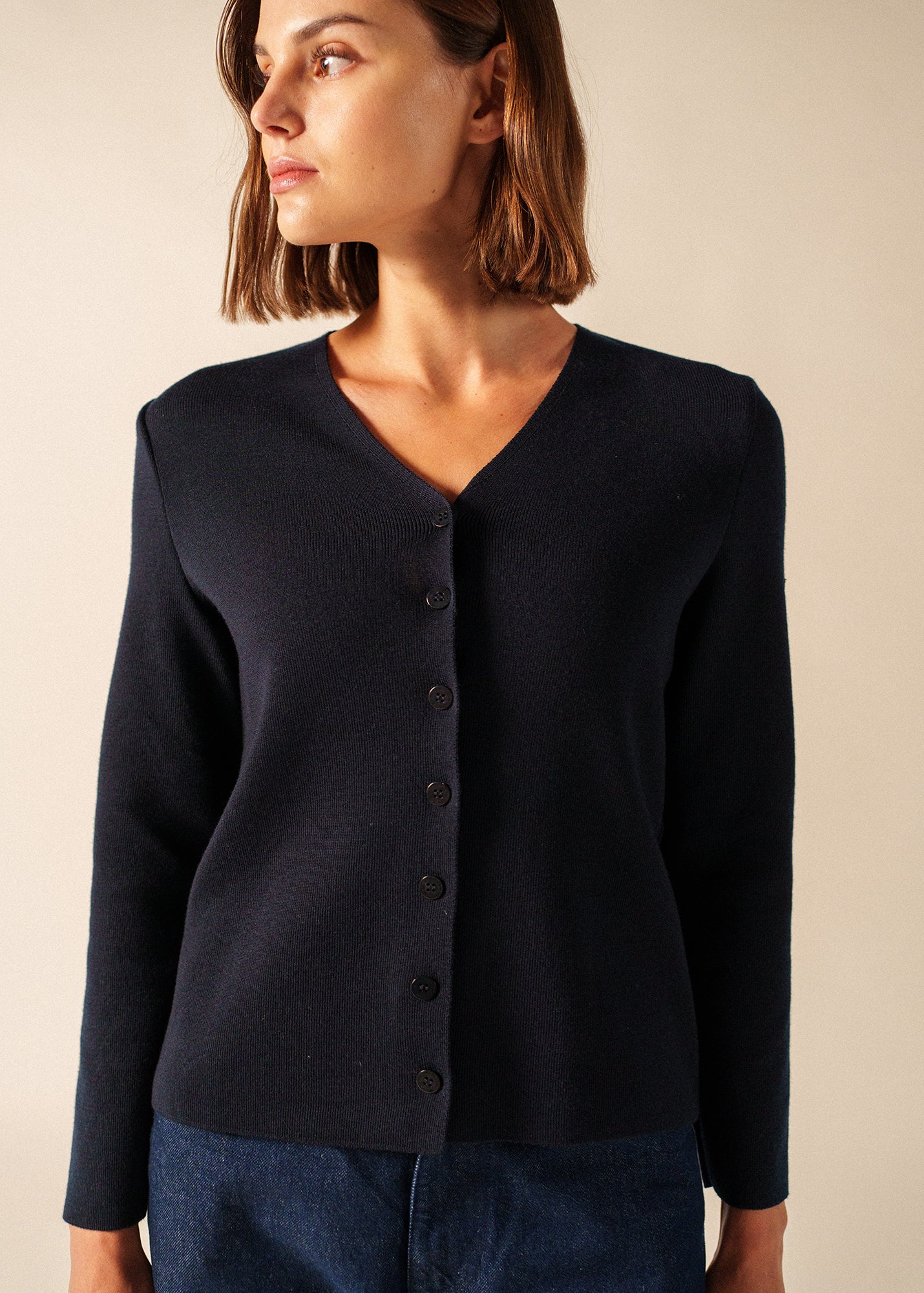 Gilet Brévands coudières (NAVY/NORMANDIE)