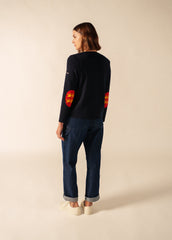 Gilet Brévands coudières (NAVY/NORMANDIE)