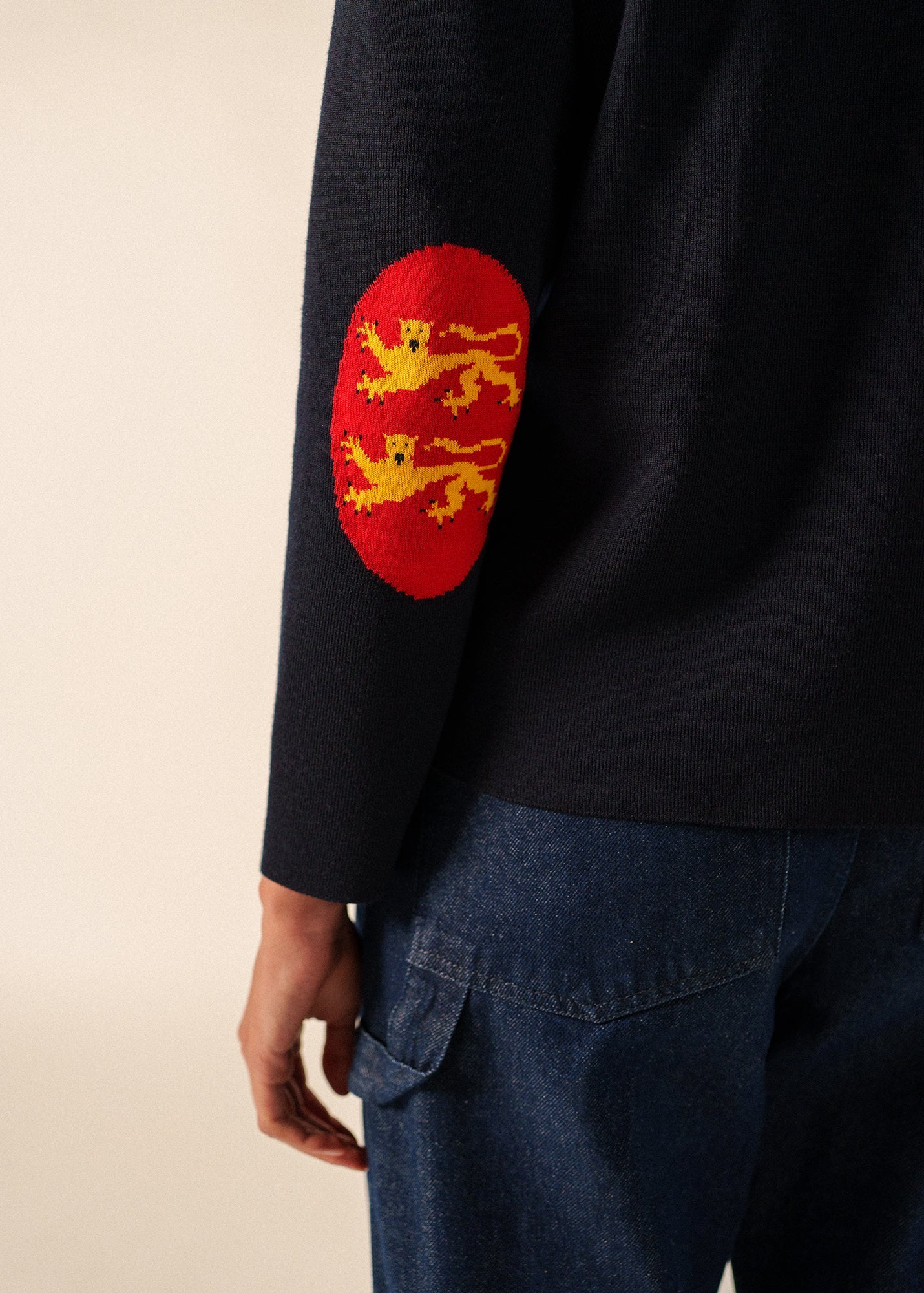 Gilet Brévands coudières (NAVY/NORMANDIE)