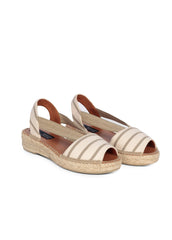 Espadrille Promenade (ECRU/SABLE)