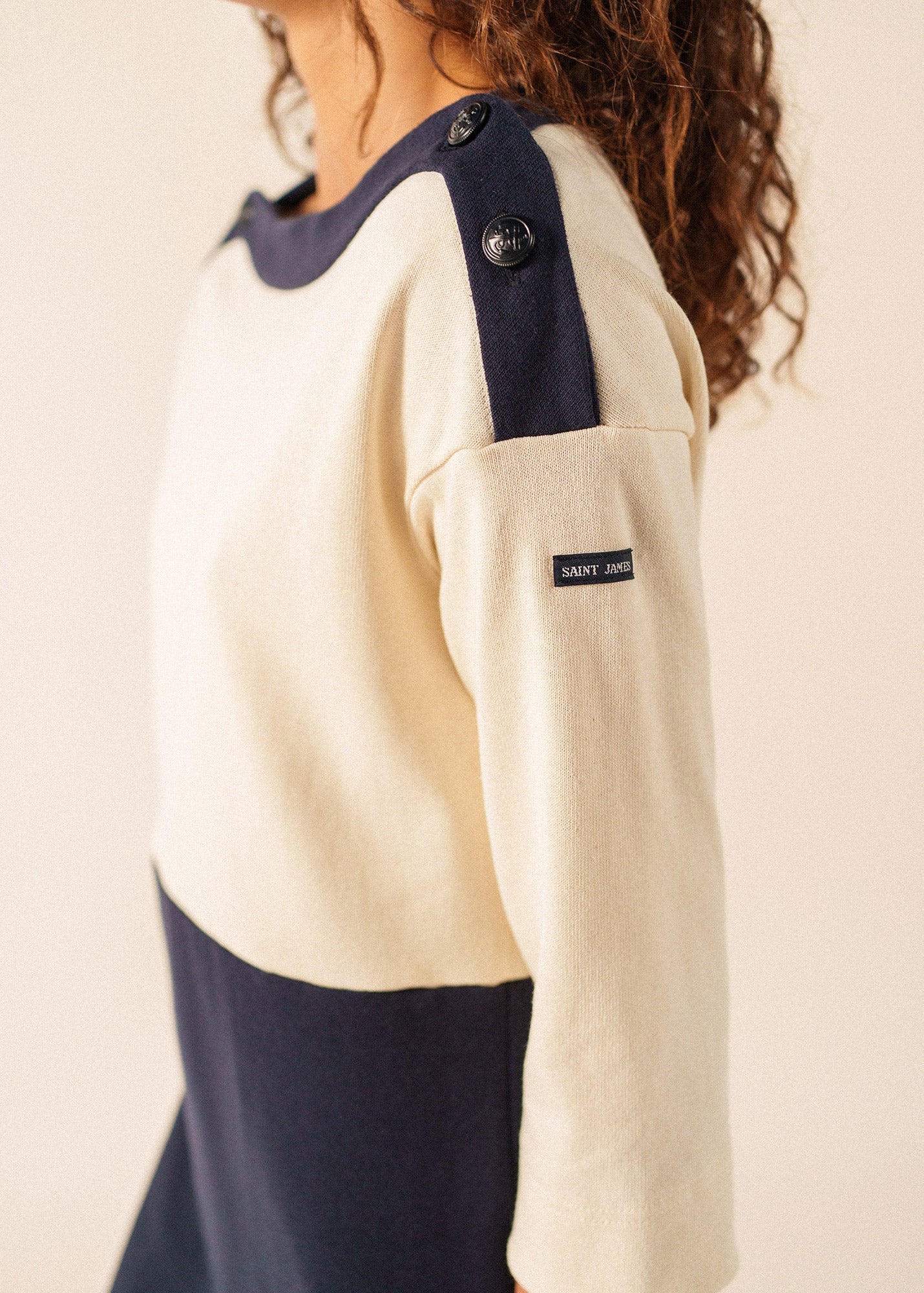 Robe Dali x Isabelle Ballu (NAVY/ECRU)