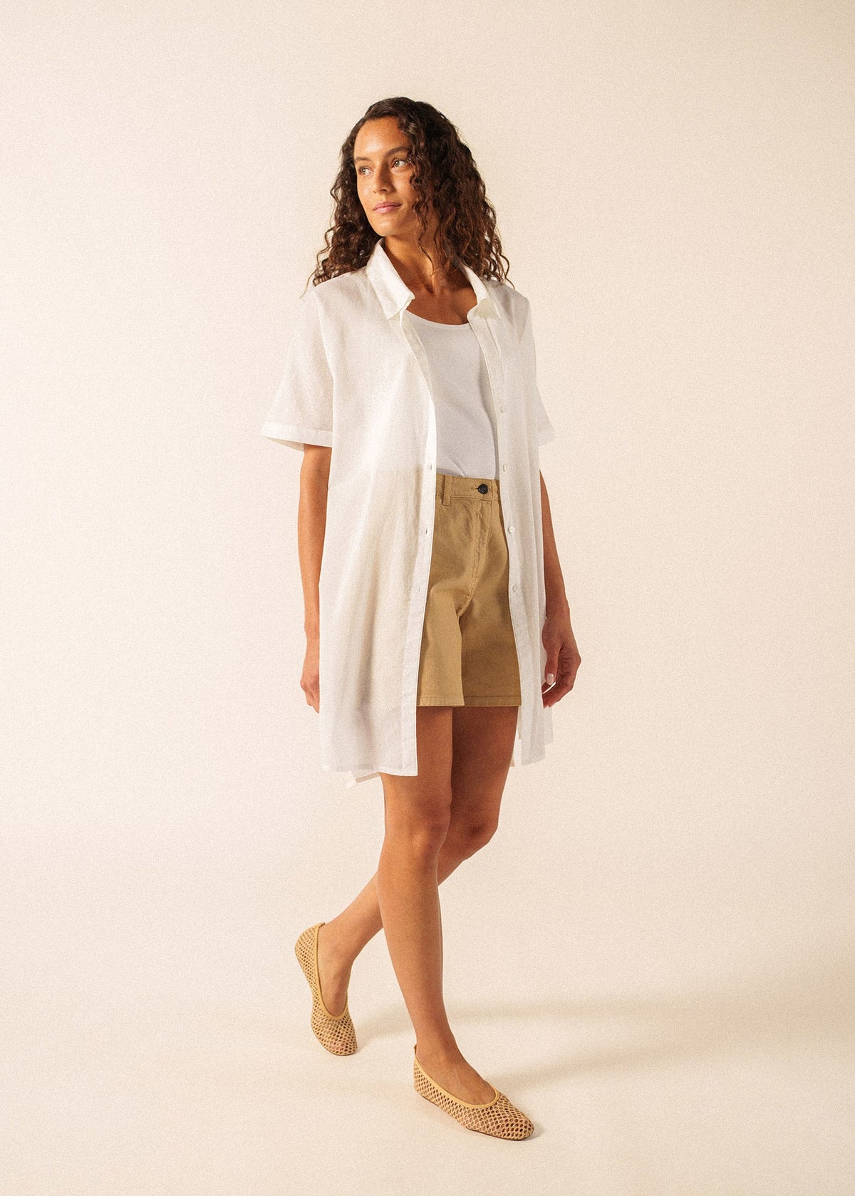 Robe de plage (BLANC)