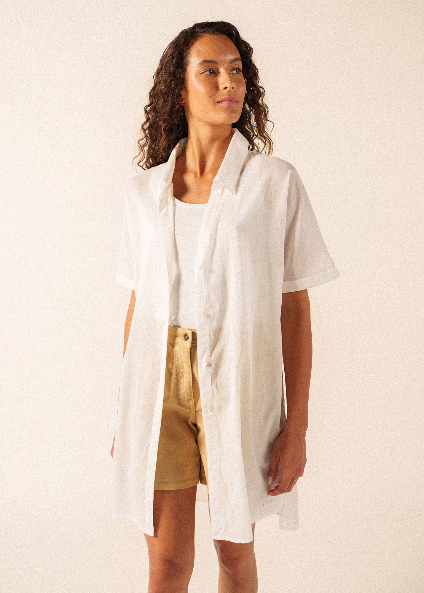 Robe de plage (BLANC)
