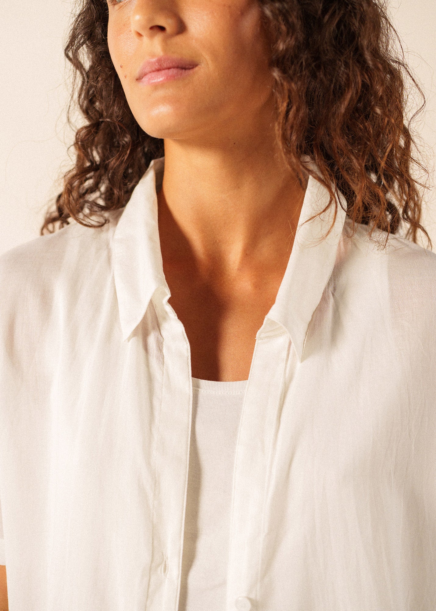 Robe de plage (BLANC)