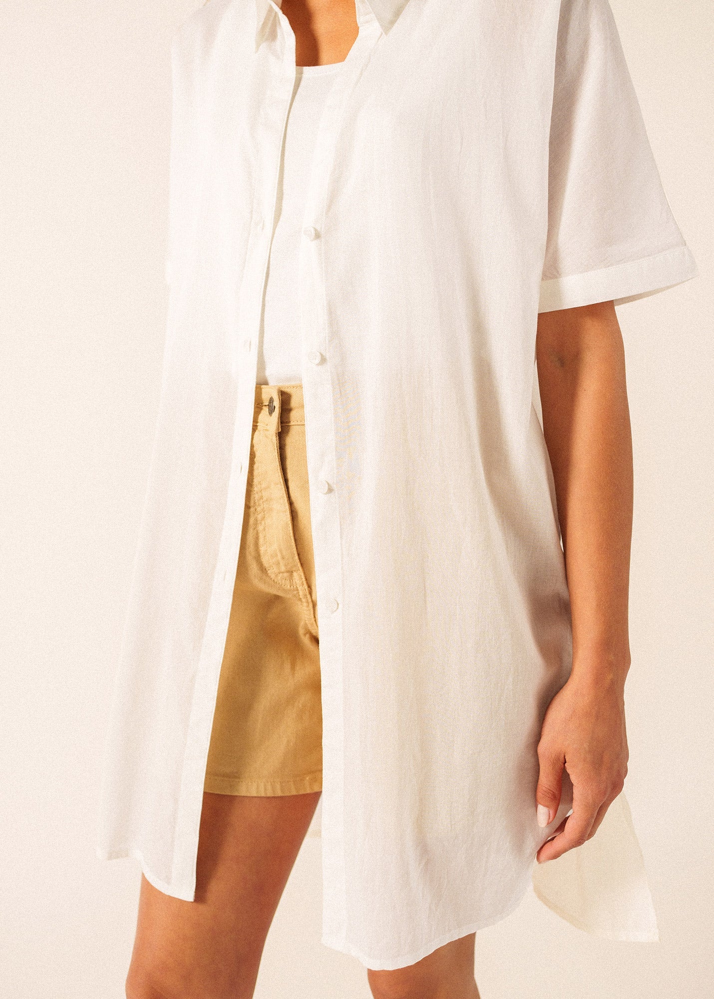 Robe de plage (BLANC)