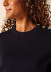 Pull Cancale Court (NAVY)