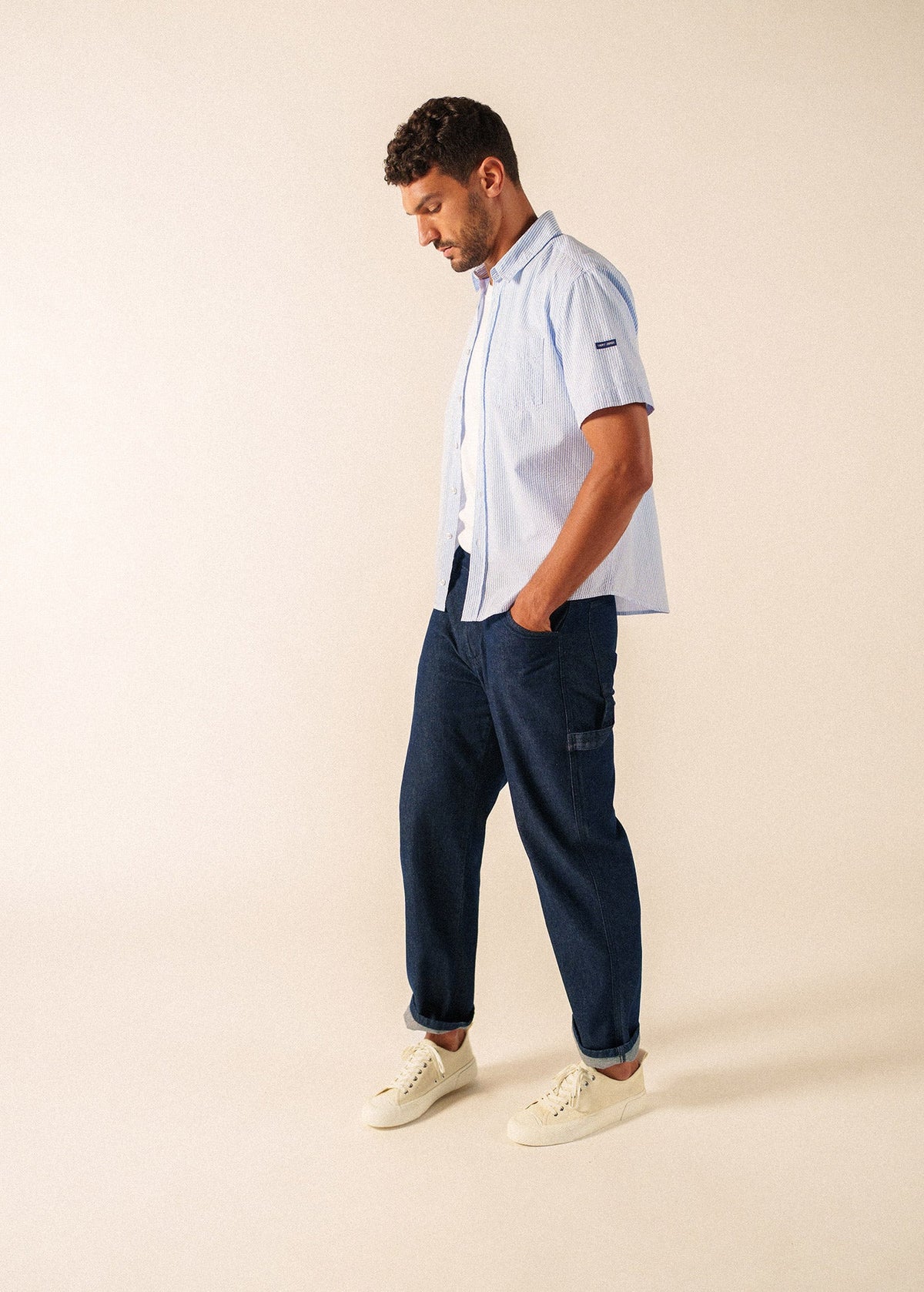 Chemise Jack (BLEU/BLANC)