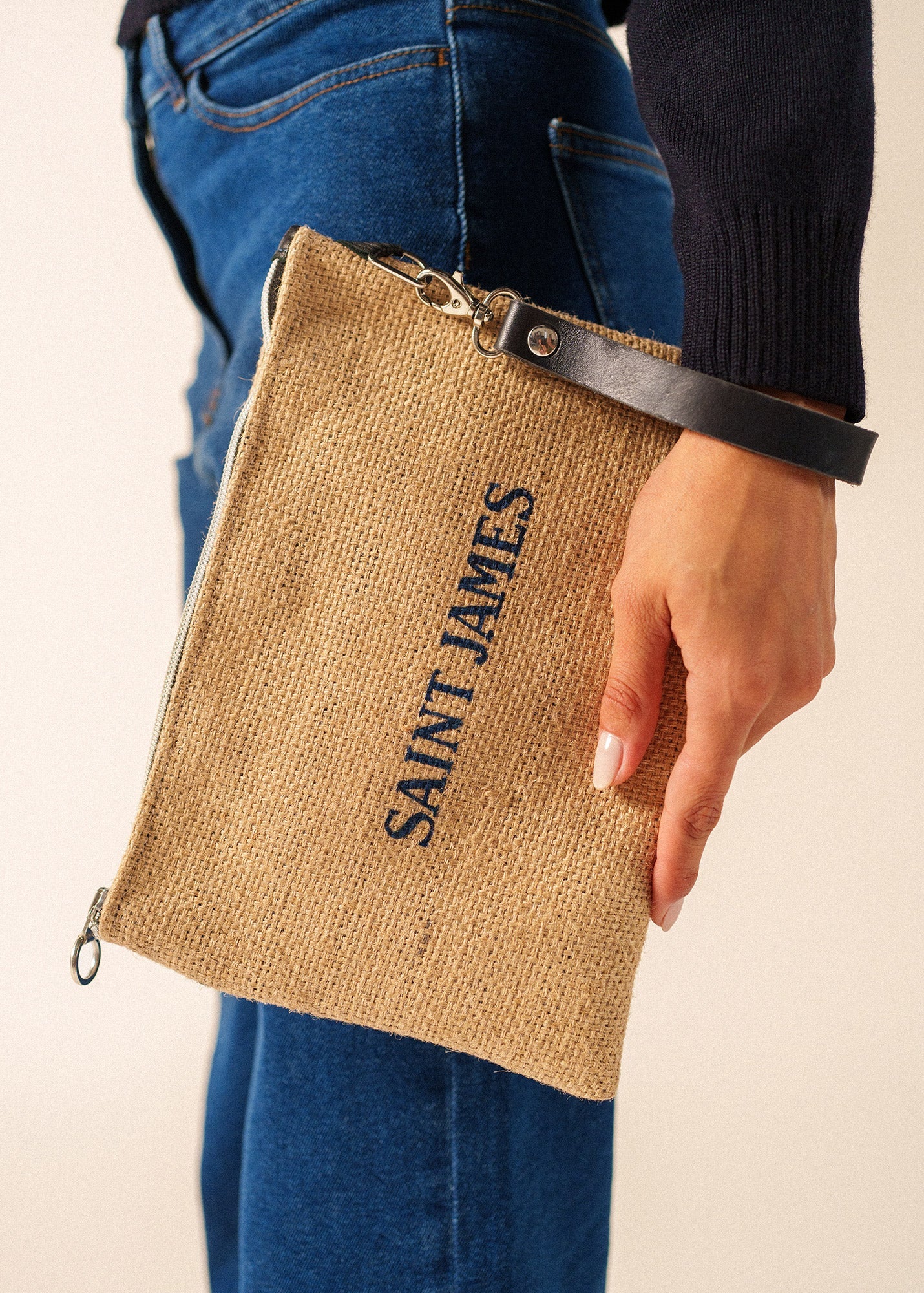 Pochette en jute (NATUREL)