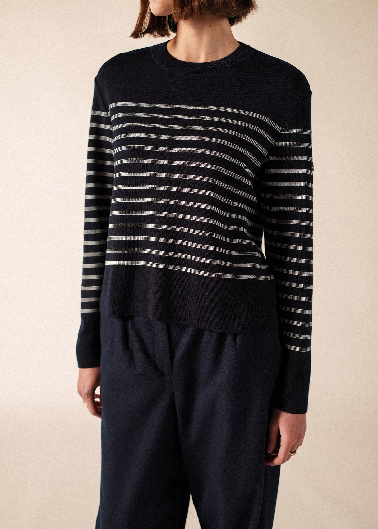 Pull Aulon (NAVY/BLANC)