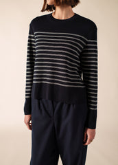 Pull Aulon (NAVY/BLANC)