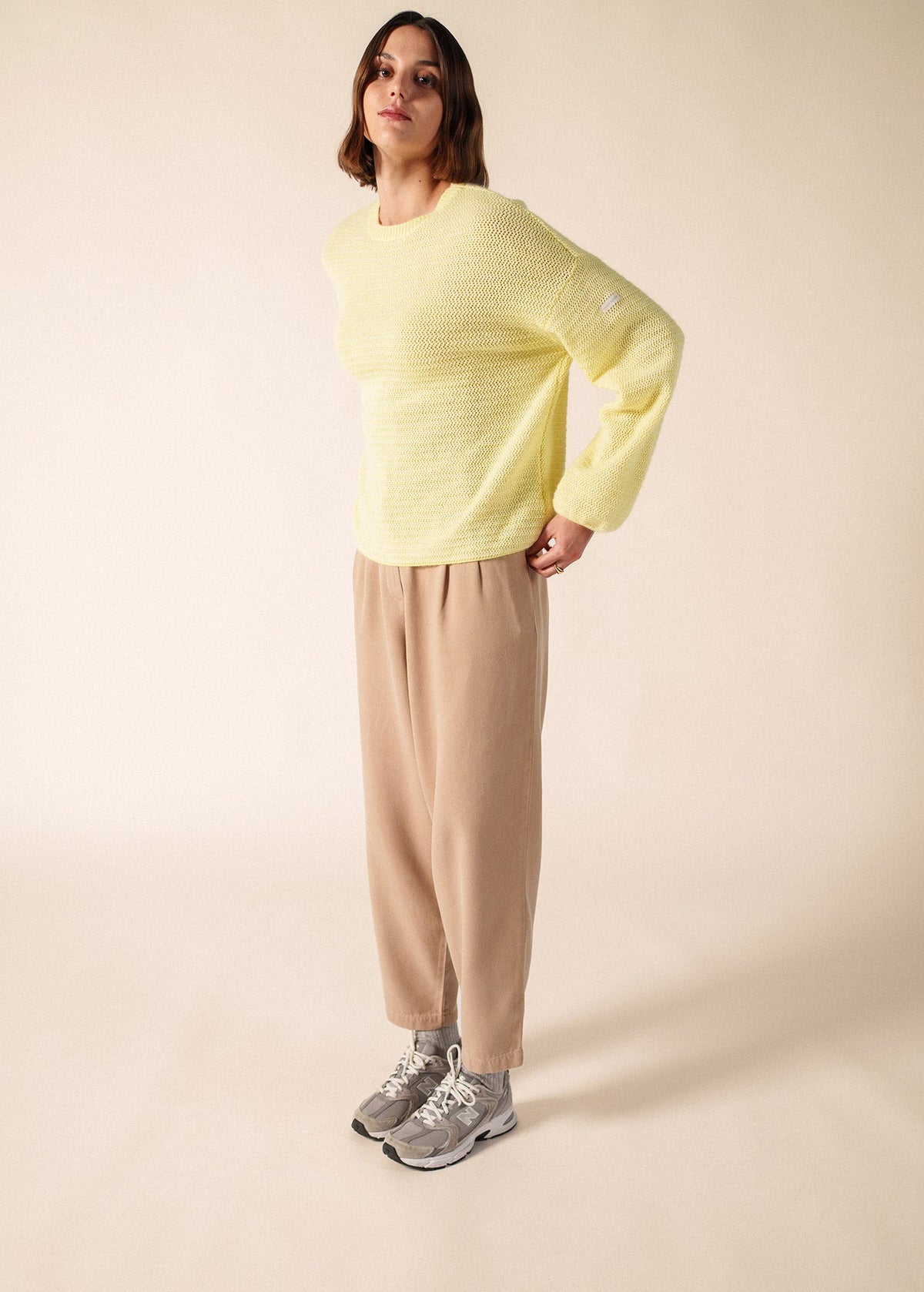 Pull Ascain (AUBE/BLANC D'HIVER)