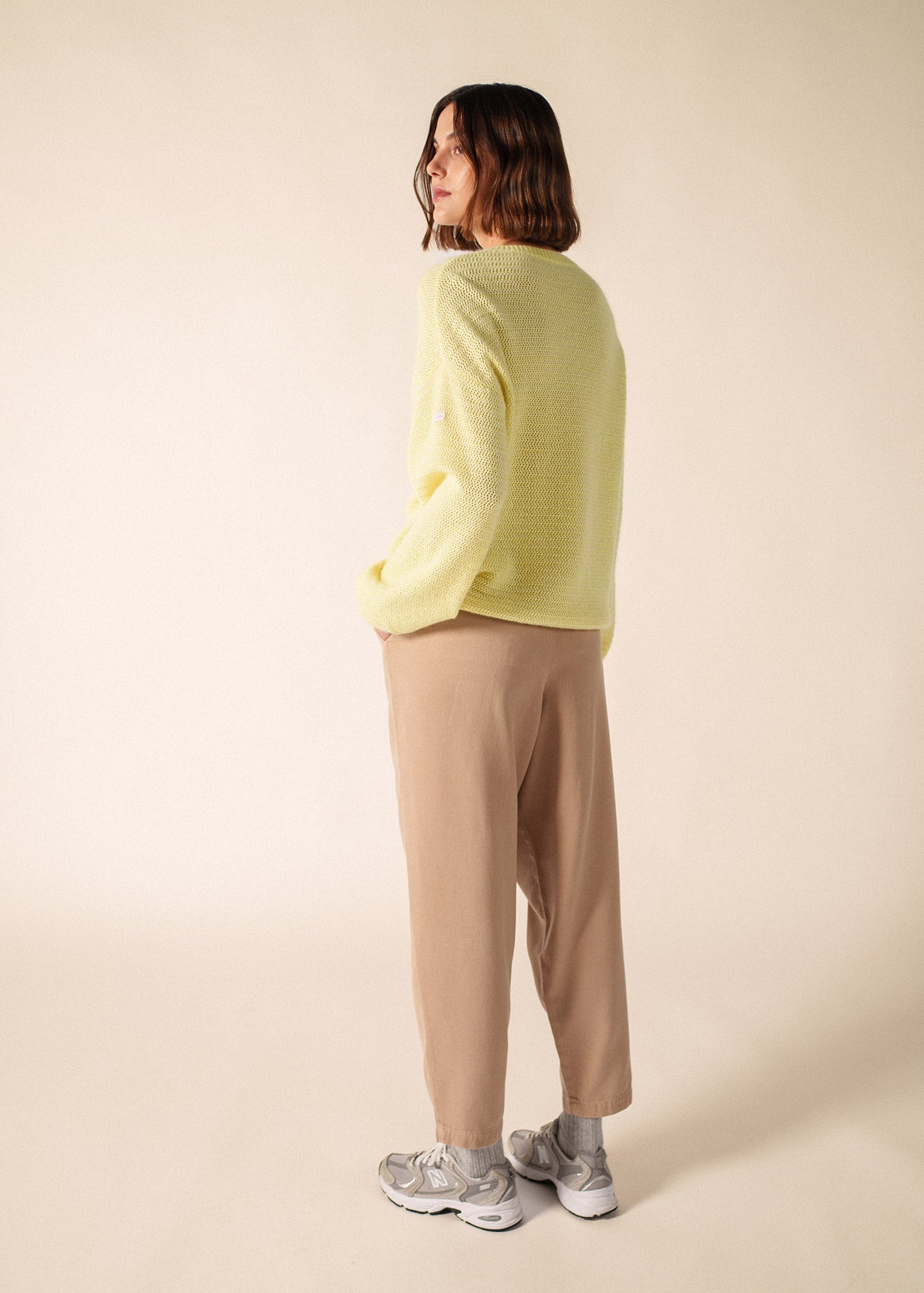 Pull Ascain (AUBE/BLANC D'HIVER)