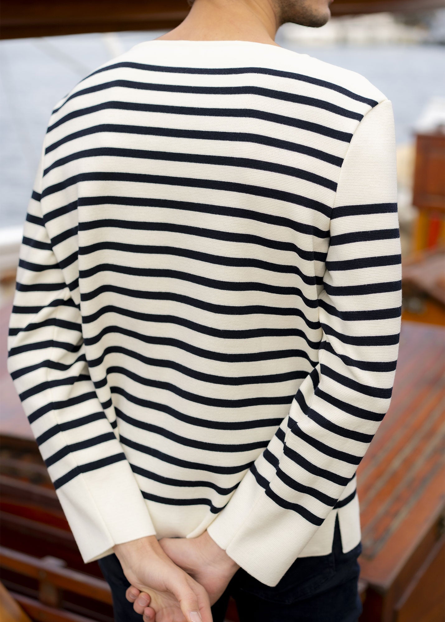 Marinière Aconit x Marine nationale (ECRU/MARINE)