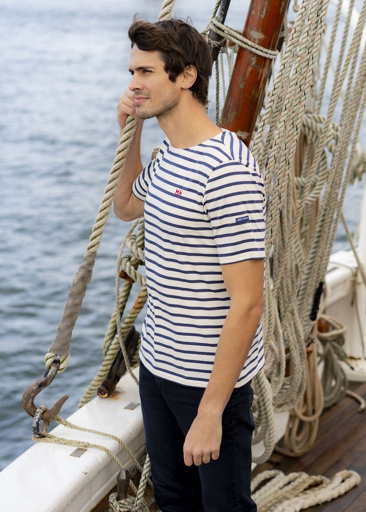 Marinière Narval x Marine nationale (ECRU/NAVY)