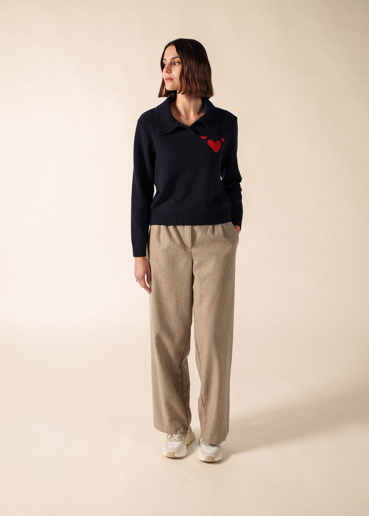 Pull Portune (NAVY/TULIPE)